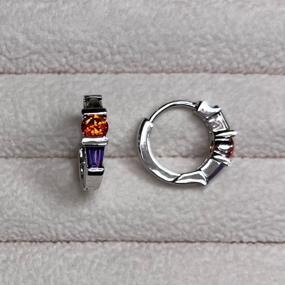 E015 | Gemstone Hoops - Picture 1 of 2